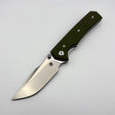 Chaves Knives Sam Tran Arison Street OD Green G-10 & Belt Satin Elmax Blue Label