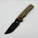 Chaves Knives Sam Tran Arison Street Green Micarta & Black PVD Elmax Blue Label