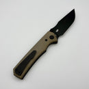 Chaves Knives Sam Tran Arison Street Green Micarta & Black PVD Elmax Blue Label