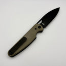 Chaves Knives Brad Blount The Phase 229 Black Micarta w/ PVD Elmax Blade Blue Label
