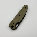 Chaves Knives Brad Blount The Phase 229 Black Micarta w/ PVD Elmax Blade Blue Label