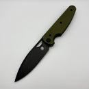 Chaves Knives Brad Blount The Phase 229 OD Green G-10 w/ PVD Elmax Blade Blue Label
