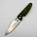 Chaves Knives Brad Blount The Phase 229 OD Green G-10 w/ Belt Finish Elmax Blade Blue Label