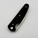 Chaves Knives Brad Blount The Phase 229 Black G-10 w/ Belt Finish Elmax Blade Blue Label
