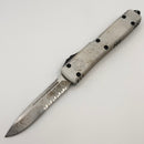 Microtech Ultratech Sand Trooper Single Edge Partial Serrated Signature Series 121-2SAD (Consignment)