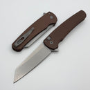 Pro-Tech Malibu FDE Handle & Stonewash MagnaCut Reverse Tanto 5401-FDE