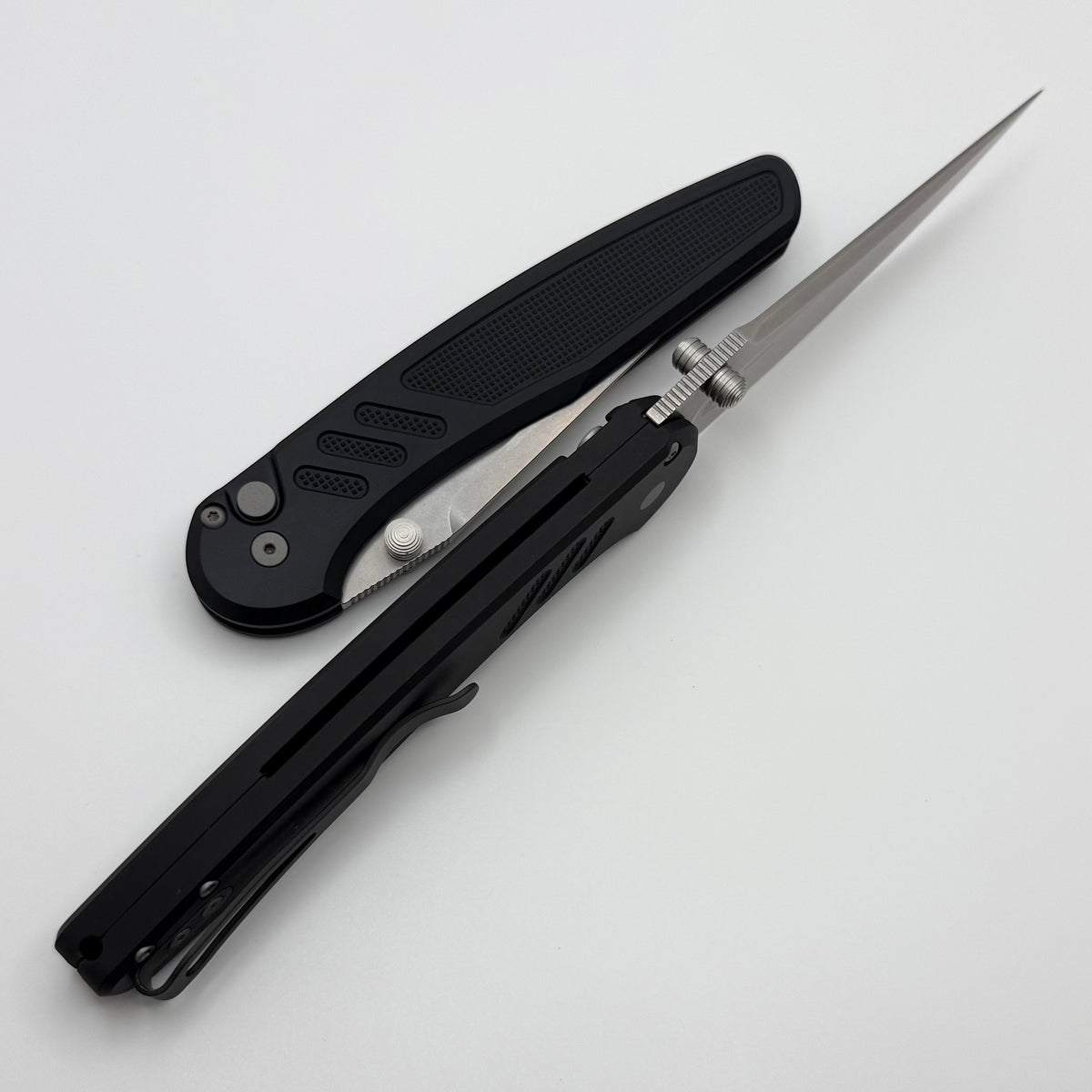 Pro-Tech Avalon Peace Neighbor w/ Knurled Black Aluminum Handle & Magn