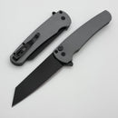Pro-Tech Malibu Gray Handle w/ DLC MagnaCut Reverse Tanto Blade 5403-Grey