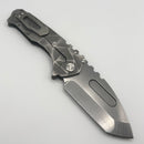 Medford Prae T S45VN Tumbled Tanto & Tumbled "Stained Glass" Handle (Consignment)