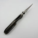 North Mountain Blade Great Hornbill Flamed Titanium & M390 2604-FLAMED
