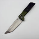 North Mountain Blade Chop2 w/ Carbon Fiber/ Green Aluminum Handles & SLD-MAGIC