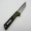 North Mountain Blade Chop2 w/ Carbon Fiber/ Green Aluminum Handles & SLD-MAGIC
