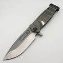 Medford USMC Fighter Flipper S45VN, Tumbled Handle, PVD Hardware (Consignment)
