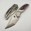 North Mountain Blade Great Hornbill Titanium w/ Glow Carbon Fiber Inlay & M390 2604-GLOWCF-PK