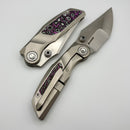 North Mountain Blade Great Hornbill Titanium w/ Glow Carbon Fiber Inlay & M390 2604-GLOWCF-PK