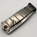 Medford USMC Fighter Flipper S45VN, Tumbled Handle, PVD Hardware (Consignment)