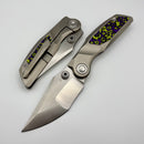 North Mountain Blade Great Hornbill Titanium w/ Purple/Green Carbon Fiber Inlay & M390 2604-PRGR