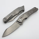 Hawk Designs Talon Brightwash w/ Titanium Overlay Handle & M390