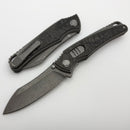 Hawk Designs Talon Auto Tumbled w/ Black Ops Carbon Overlay Handle & M390