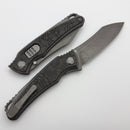 Hawk Designs Talon Auto Tumbled w/ Black Ops Carbon Overlay Handle & M390