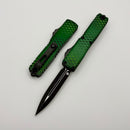 Microtech UTX-70 Gen IV w/ Green X-51 & D/E M390MK 11474-1GRX51S