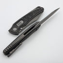 Hawk Designs Talon Auto Tumbled w/ Black Ops Carbon Overlay Handle & M390