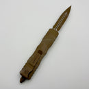 Microtech Dirac Sand Dune Camo D/E Full-Serrated Signature Series 225-3DUCS