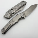 Hawk Designs Talon Auto Brightwash w/ Titanium Overlay Handle & M390