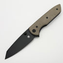 Chaves Knives Brad Blount The Arrestor 229 Green Micarta w/ PVD Elmax Blade Blue Label