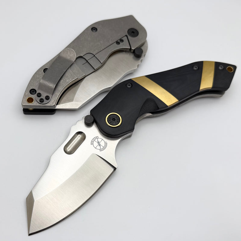 Sniper Bladeworks DMF w/ Black G-10 Handles & Satin S35VN