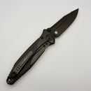 Microtech Knives Signature Series Socom Bravo DLC Single Edge & Carbon Fiber 260-1DLCTCFTIS (Consignment)