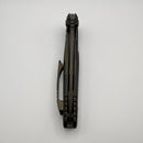 Microtech Knives Signature Series Socom Bravo DLC Single Edge & Carbon Fiber 260-1DLCTCFTIS (Consignment)