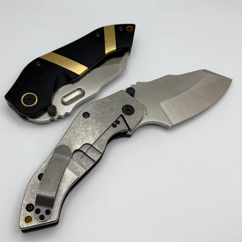 Sniper Bladeworks DMF w/ Black G-10 Handles & Satin S35VN