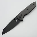 Chaves Knives Brad Blount The Arrestor 229 Black Micarta w/ PVD Elmax Blade Blue Label