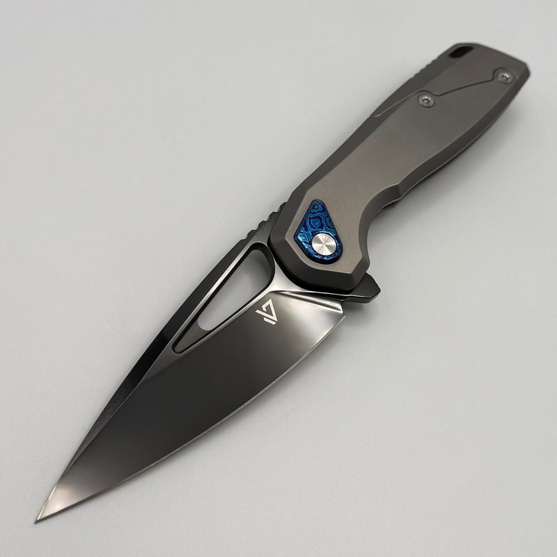 Vanguard Starrunner Titanium Handles w/ Timascus Accents & DLC Mirror