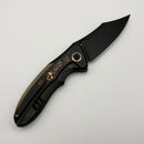 We Knife VARG Black Titanium w/ Copper Foil Carbon FIber & Blackwash Magnacut WE25074-1