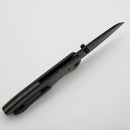 Chaves Knives Brad Blount The Arrestor 229 Black Micarta w/ PVD Elmax Blade Blue Label