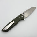 Chaves Knives Brad Blount The Arrestor 229 OD Green G-10 w/ Belt Finish Elmax Blade Blue Label