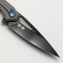 Vanguard Starrunner Titanium Handles w/ Timascus Accents & DLC Mirror M390 (Consignment)