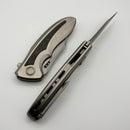 We Knife VARG Titanium w/ Black/Yellow Carbon Fiber & Stonewashed Magnacut WE25074-2