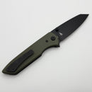 Chaves Knives Brad Blount The Arrestor 229 OD Green G-10 w/ PVD Elmax Blade Blue Label