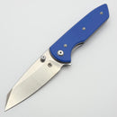 Chaves Knives Brad Blount The Arrestor 229 Blue G-10 w/ Belt Finish Elmax Blade Blue Label