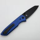 Chaves Knives Brad Blount The Arrestor 229 Blue G-10 w/ PVD Elmax Blade Blue Label