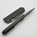 Kunwu & Metal Complex Excalibur Textured Stonewash Titanium Handles w/ Stonewash Vanax