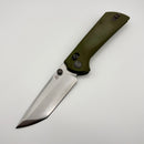 North Mountain Blade Chop Crossbar lock Green G-10 Handles and SLD-Magic Tanto 2532-GR