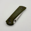 North Mountain Blade Chop Crossbar lock Green G-10 Handles and SLD-Magic Tanto 2532-GR