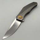 Holt Bladeworks Renegade w/ Titanium Ridgeback Burnished Handles & M390 Near Mirror 286