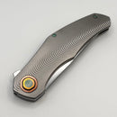 Holt Bladeworks Renegade w/ Titanium Ridgeback Burnished Handles & M390 Near Mirror 286