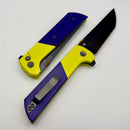 North Mountain Blade Chop2 w/ Purple G-10 & Green Aluminum Handles & DLC SLD-MAGIC 2407-PRGR-DLC