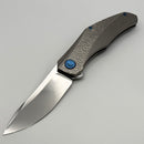 Holt Bladeworks Renegade w/ Titanium Hammered Burnished Handles & Uddeholm Vanax SuperClean, Near Mirror 298